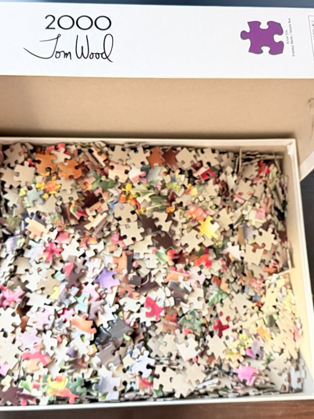 Buffalo Games--Tom Wood "The Flower Shop" 2000pc Jigsaw Puzzle--Used - Picture 3 of 7